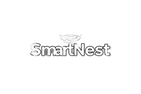 Store logo for SmrtNest use colors black and white